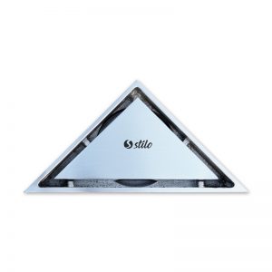 Stilo Coladeras para Uso Domestico y Comercial Coladera Ceramica T100 C Cromo Satin