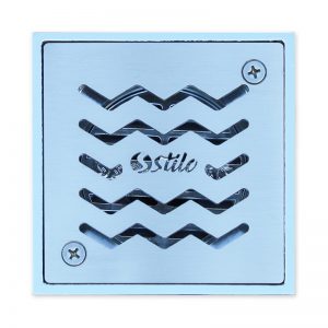 Stilo Coladeras para Uso Domestico y Comercial Coladera Rejilla Cuadrada C 125 4