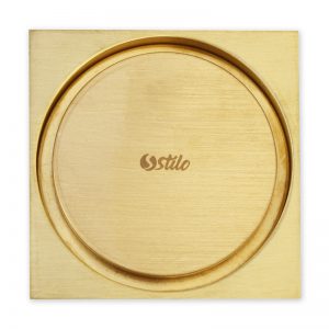 Stilo Coladeras para Uso Domestico y Comercial Coladera Tapa C125 T Laton Satin