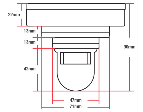 Stilo Coladeras para Uso Domestico y Comercial medidas imagen cera